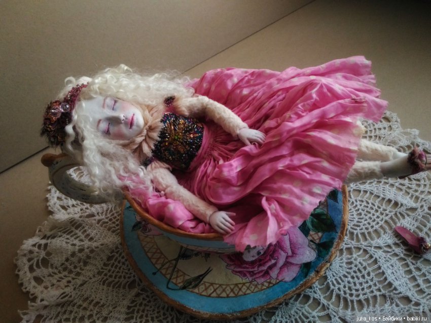 Мышка Сонечка — Лепка авторских кукол: полимерная глина (фото 9)