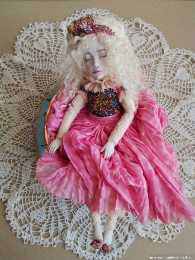 Мышка Сонечка — Лепка авторских кукол: полимерная глина (фото 7)