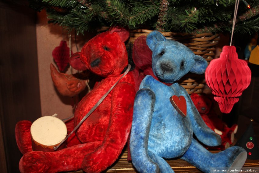 Цвет настроения синий! Мишка тедди (фото 10)