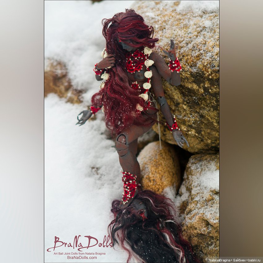 Авторские шарнирные куклы своими руками: лепка (фото 5)