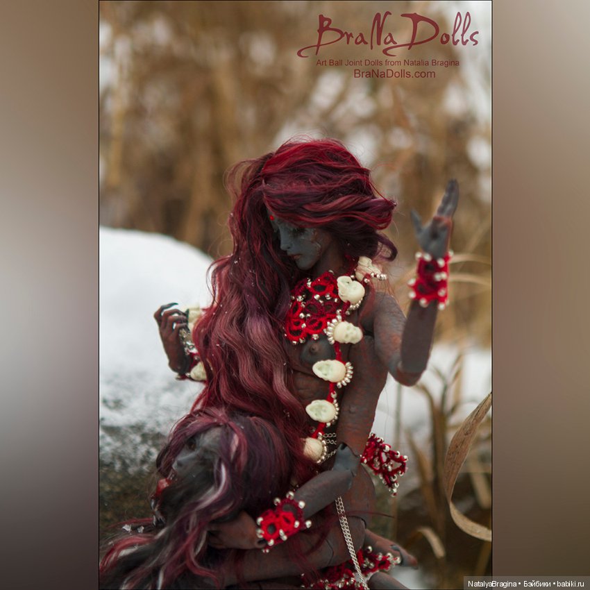 Авторские шарнирные куклы своими руками: лепка (фото 8)