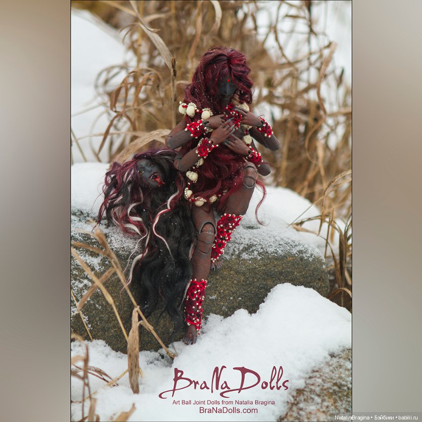 Авторские шарнирные куклы своими руками: лепка (фото 7)