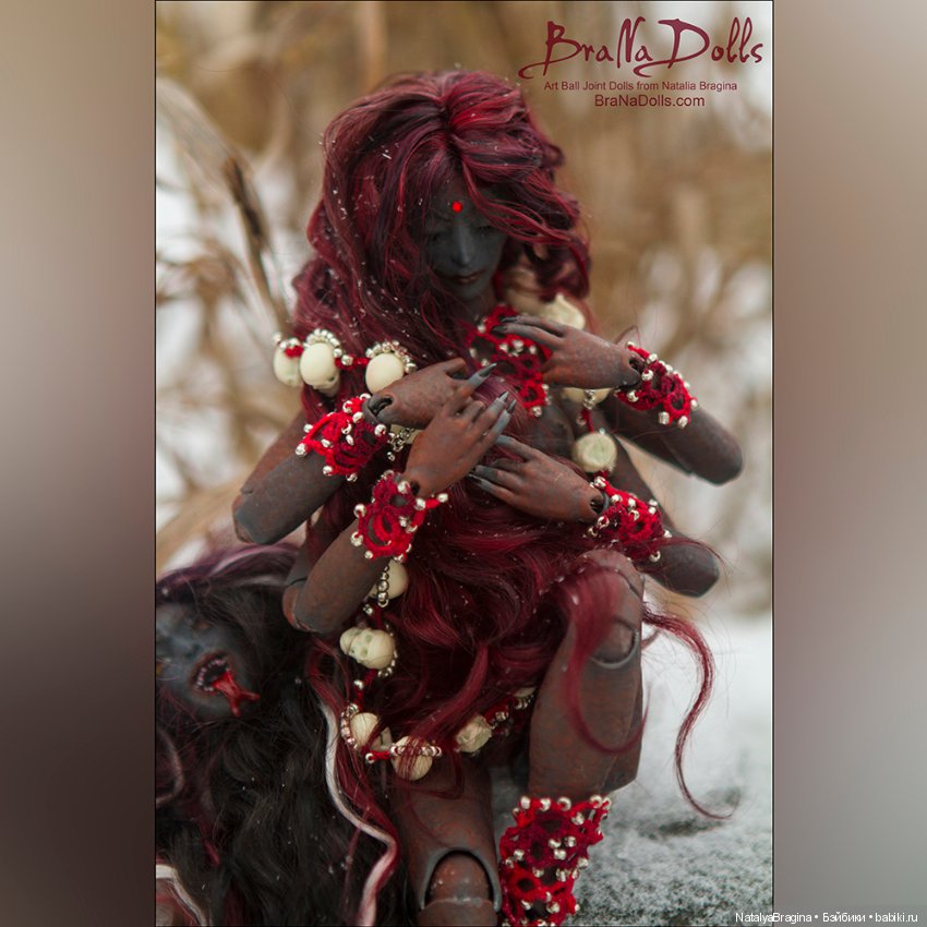 Авторские шарнирные куклы своими руками: лепка (фото 6)