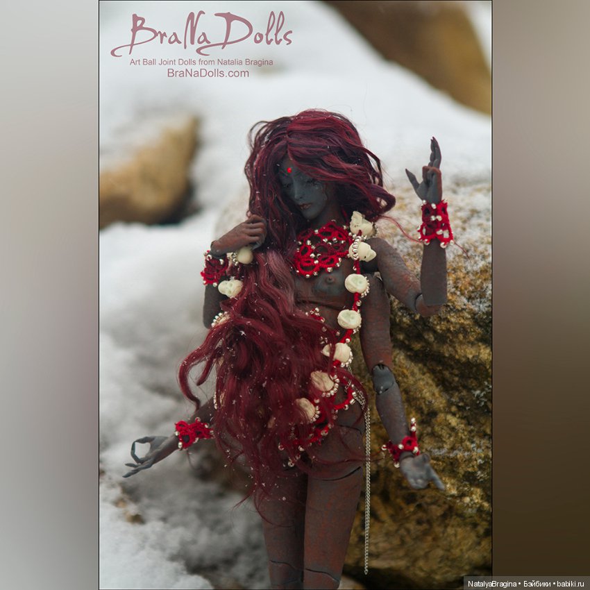 Авторские шарнирные куклы своими руками: лепка (фото 3)