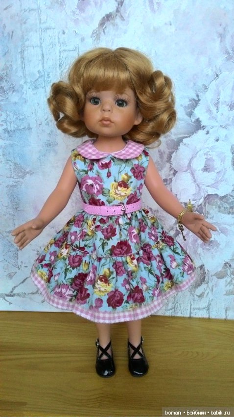 Сестрички - сладкие губки, пухлые щечки. Куклы от Linda Rick 33см (фото 8)
