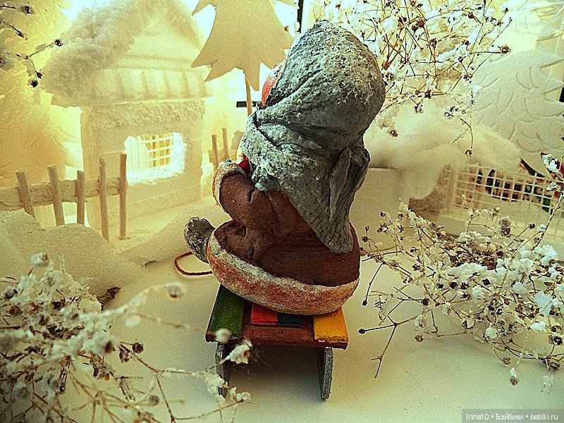 Новые ватные игрушки. "Дюймовочка"