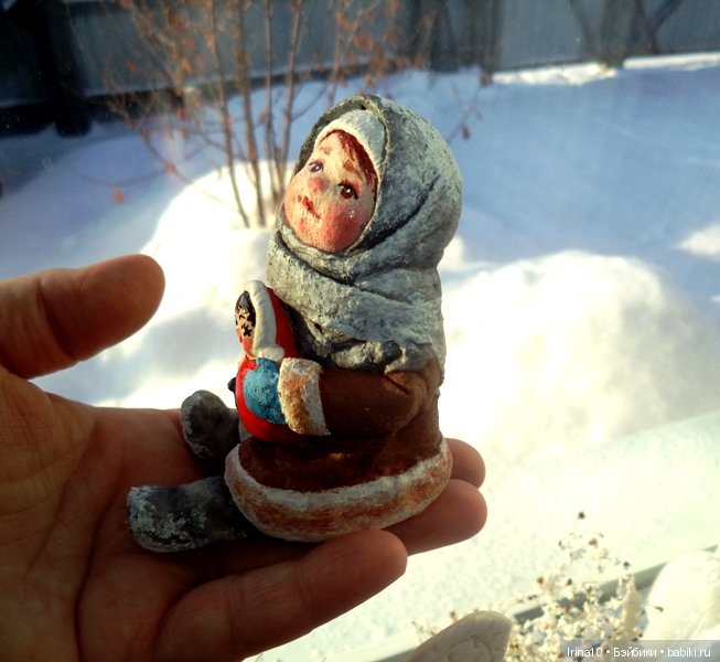 Новые ватные игрушки. "Дюймовочка" (фото 3)