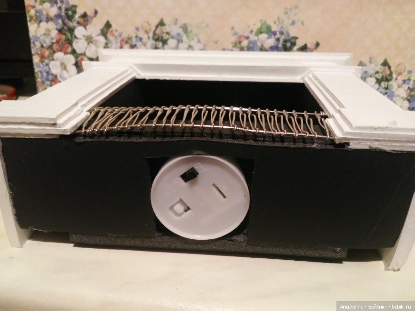 Камин в масштабе 1/6 — Мебель для кукол и домиков: фото (фото 3)