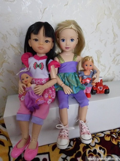 Куколки: Джолина гимнастка (Zapf /Запф) и Лиу