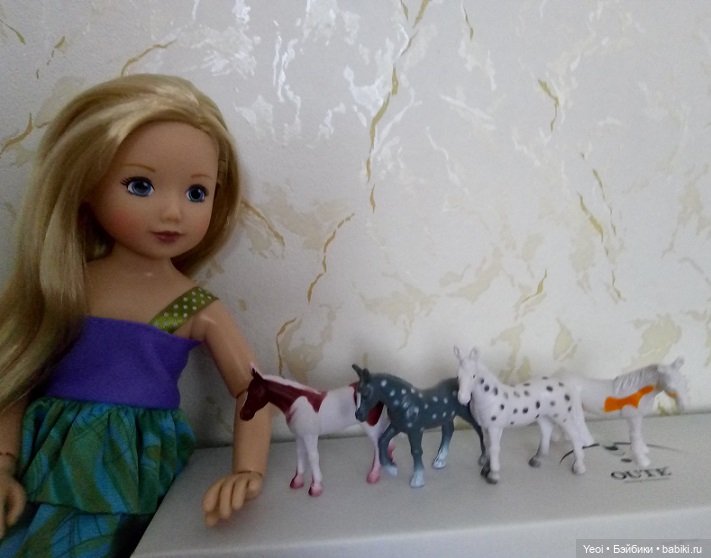 Куколки: Джолина гимнастка (Zapf /Запф) и Лиу