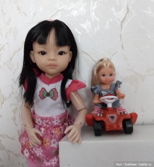 Куколки: Джолина гимнастка (Zapf /Запф) и Лиу