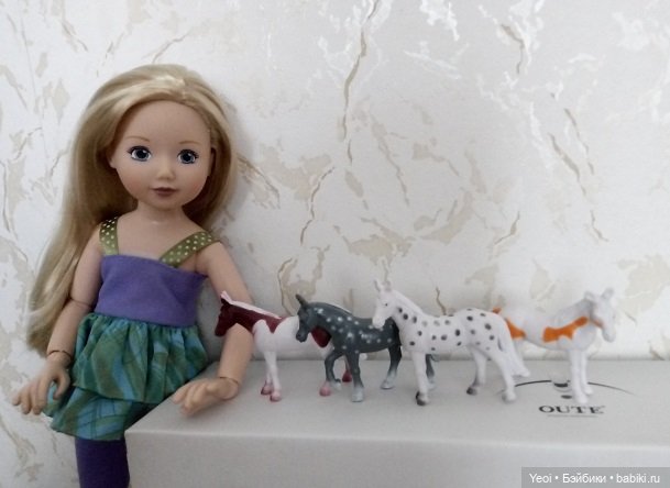Куколки: Джолина гимнастка (Zapf /Запф) и Лиу