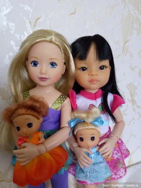 Куколки: Джолина гимнастка (Zapf /Запф) и Лиу (фото 9)