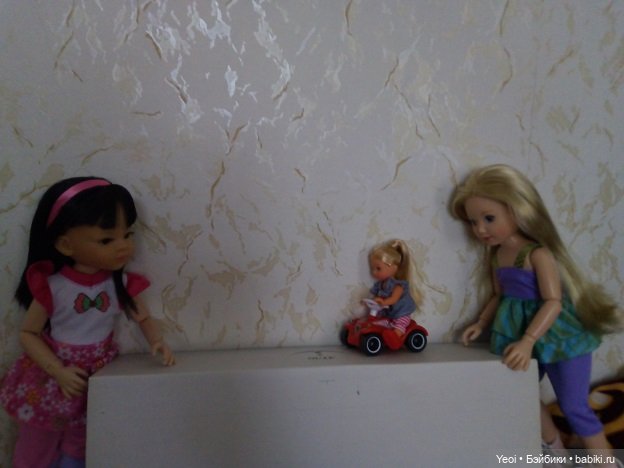 Куколки: Джолина гимнастка (Zapf /Запф) и Лиу