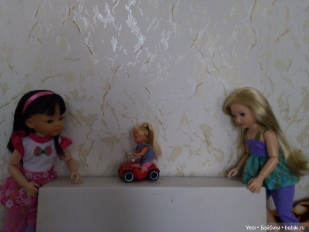 Куколки: Джолина гимнастка (Zapf /Запф) и Лиу