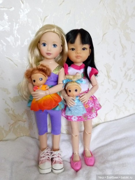 Куколки: Джолина гимнастка (Zapf /Запф) и Лиу (фото 8)