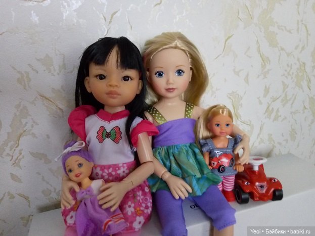 Куколки: Джолина гимнастка (Zapf /Запф) и Лиу (фото 10)