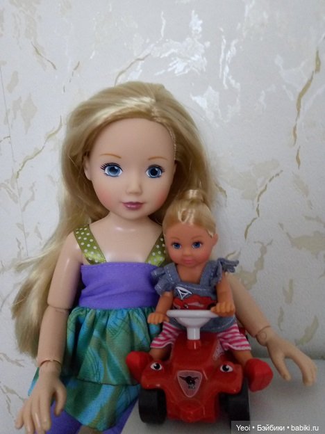 Куколки: Джолина гимнастка (Zapf /Запф) и Лиу