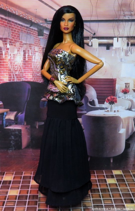 В золотом — Одежда и обувь для кукол своими руками: фото (фото 9)