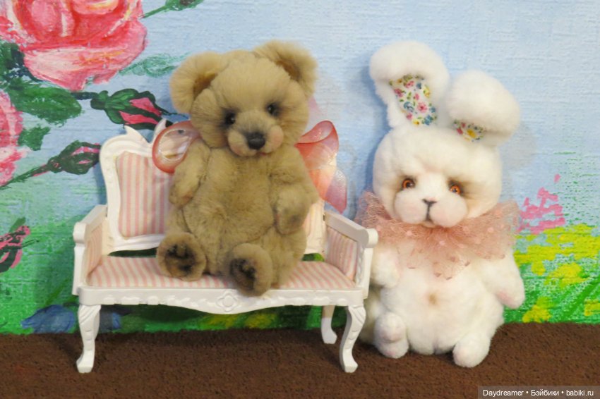 Медвежонок Плюшик — Авторские мишки Тедди и друзья: фото (фото 5)