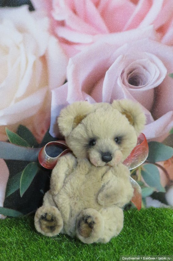 Медвежонок Плюшик — Авторские мишки Тедди и друзья: фото (фото 3)