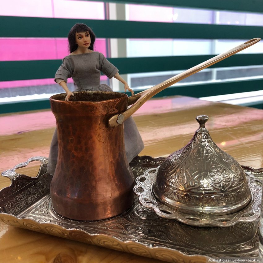 Одри, или Мечта о Париже — Авторские миниатюрные куклы: лепка (фото 3)