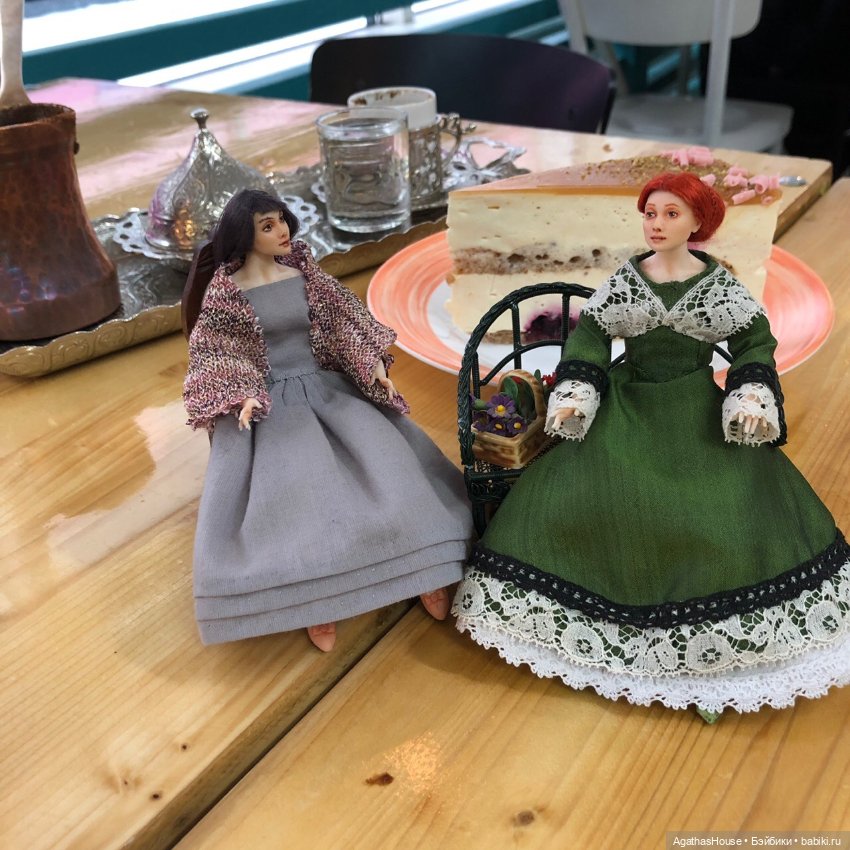 Одри, или Мечта о Париже — Авторские миниатюрные куклы: лепка (фото 7)