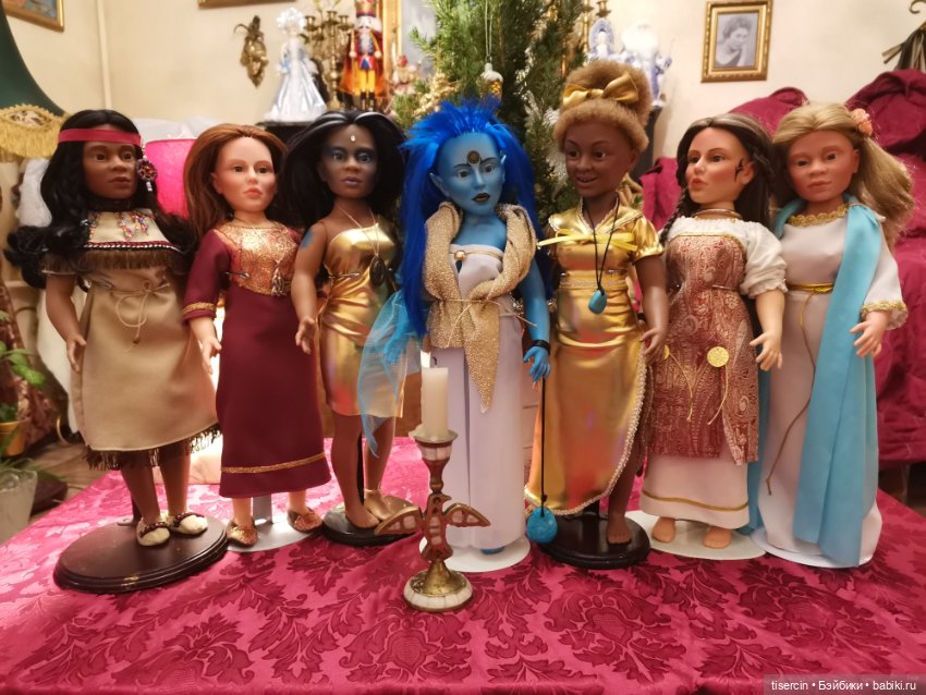 Испанские Богини — Характерные испанские куклы: пупсы с мимикой