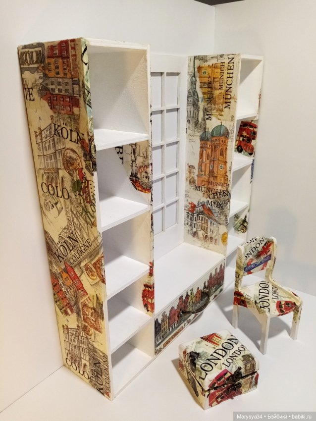 Моя мини-мастерская — Мебель для кукол и домиков: фото (фото 2)