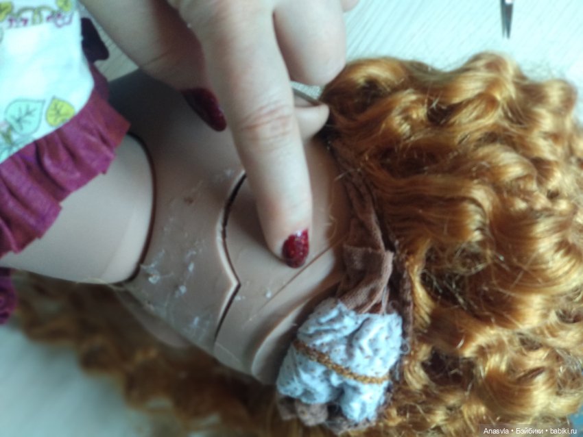 Спасение милой фройляйн — Реставрация и преображение кукол: ремонт (фото 4)