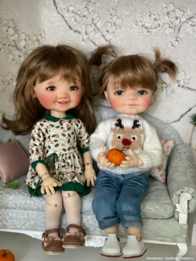 Старый Новый год — Куклы Meadow dolls (Медовушки): BJD (БЖД)