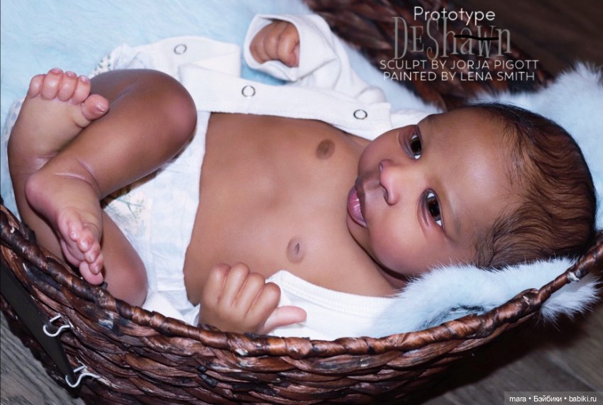 DeShawn скульптора Jorja Pigott, автор прототипа Lena Smith (фото 9)