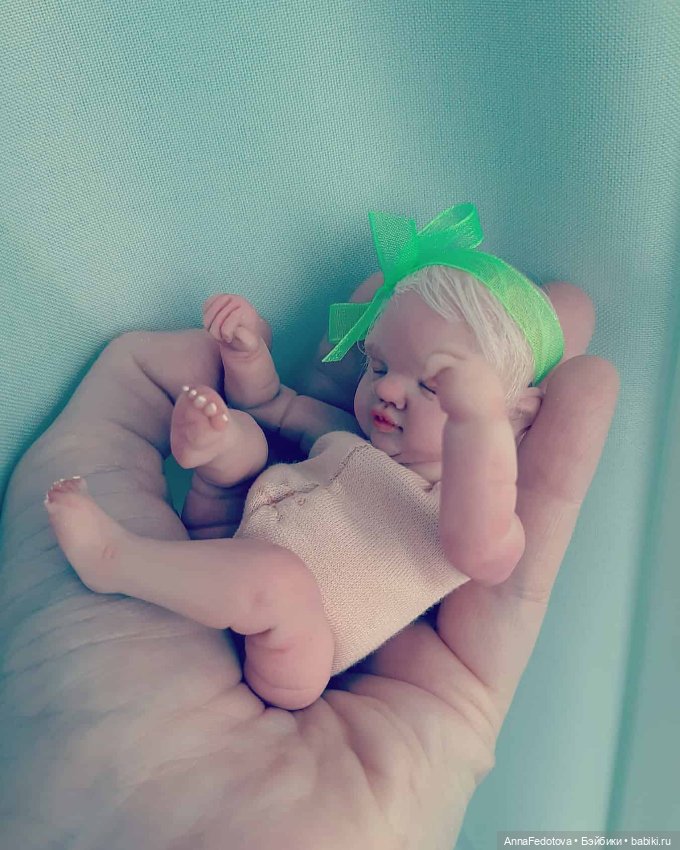 Мимимишные фотки — Авторские миниатюрные куклы: лепка (фото 9)