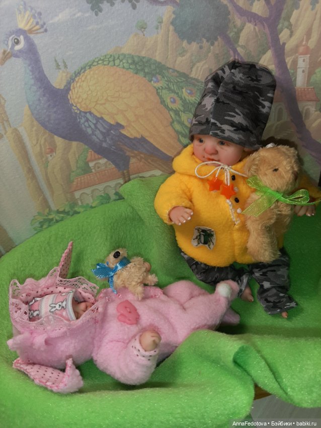 Мимимишные фотки — Авторские миниатюрные куклы: лепка (фото 10)
