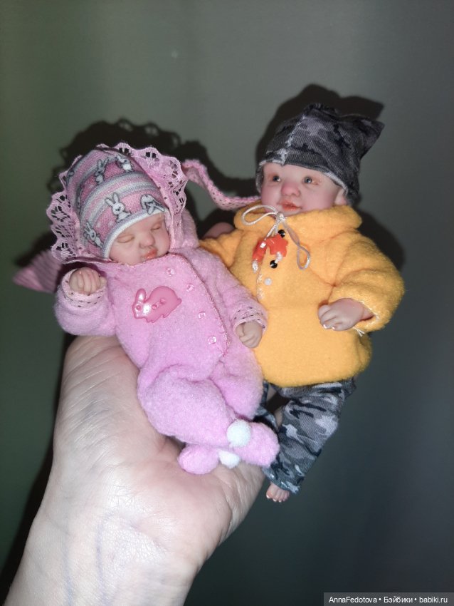 Мимимишные фотки — Авторские миниатюрные куклы: лепка (фото 5)