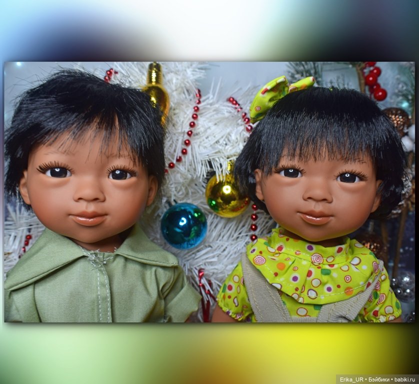 Опять двойня. Марик и Марико от Carmen-Gonzalez