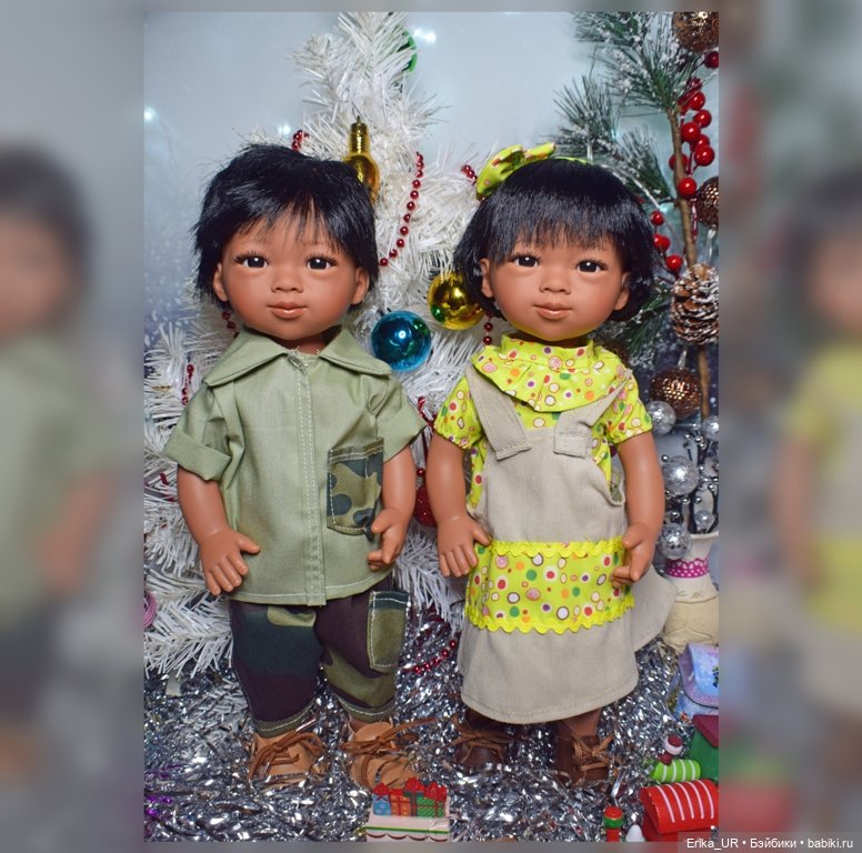 Опять двойня. Марик и Марико от Carmen-Gonzalez