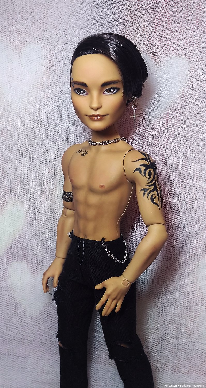 Мужская кукольная привлекательность