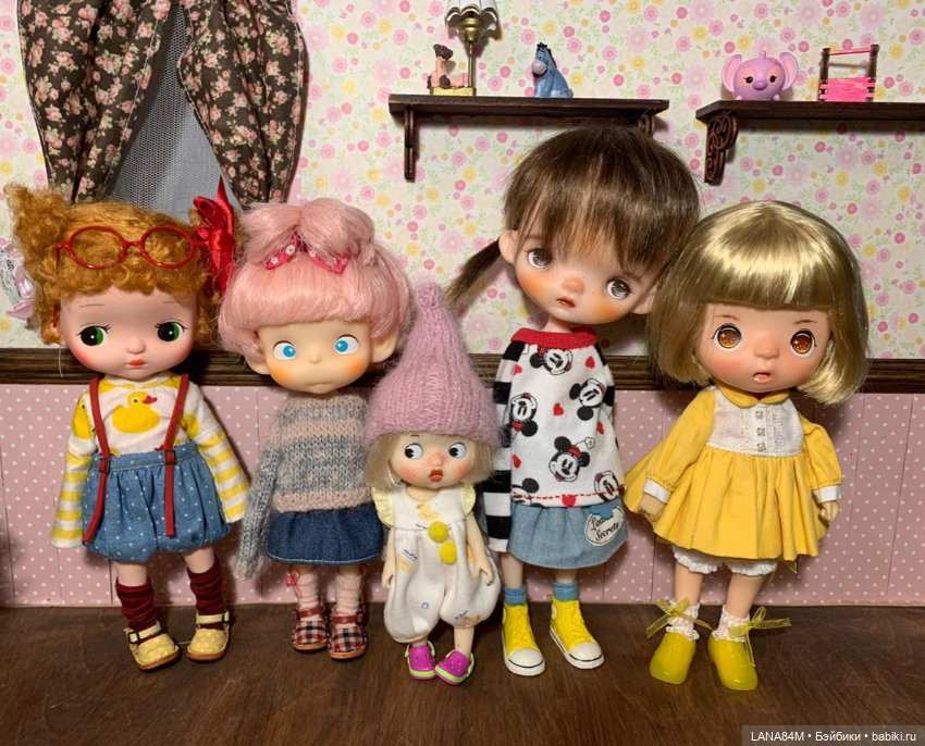 Веселая компания — Куклы Pututu (Путуту): дизайнерский винил