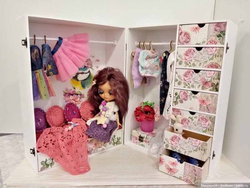 Гардероб для кукол — Румбоксы и кукольные интерьеры: фото