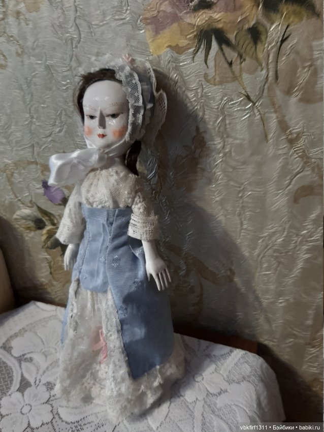 Новая работа в каморке Папы Карло-Queen Anne Style Doll