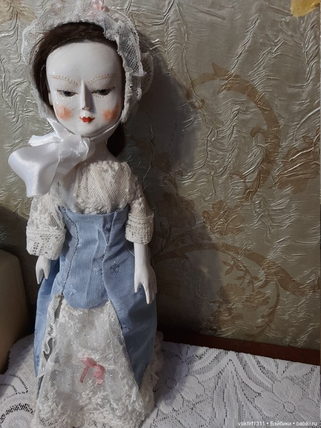 Новая работа в каморке Папы Карло-Queen Anne Style Doll