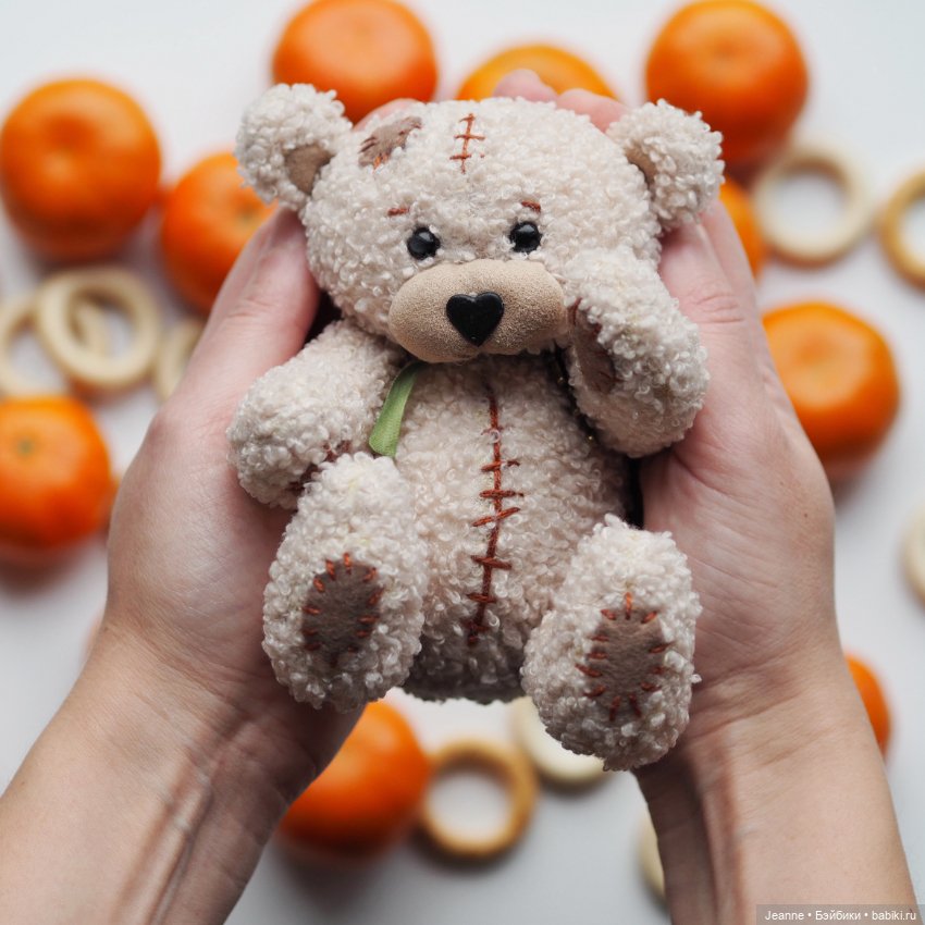 Мохнатыч — Текстильные игрушки и примитивы: кофейные