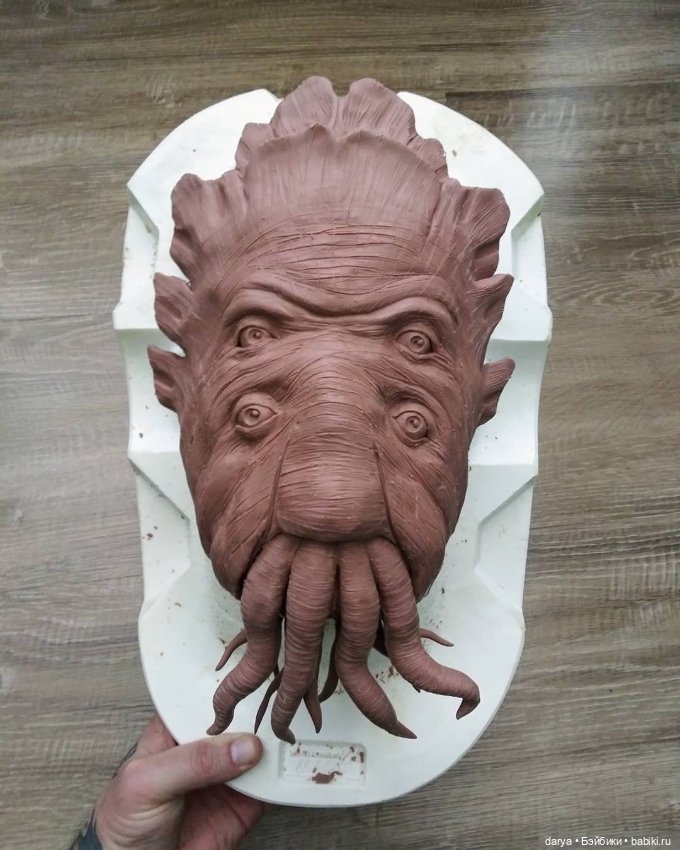 Маски Casey Omar Cross — Авторская скульптура и статуэтки: гипс (фото 5)