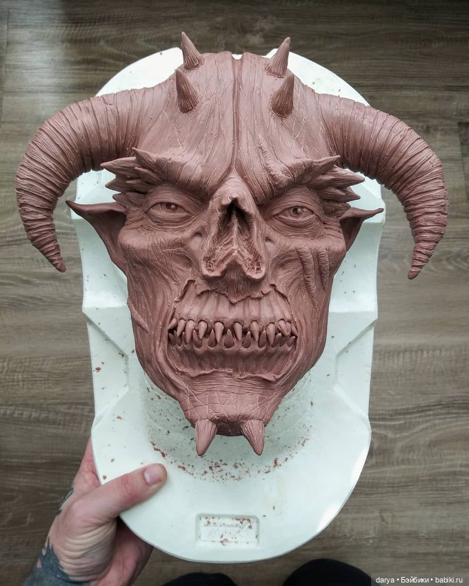 Маски Casey Omar Cross — Авторская скульптура и статуэтки: гипс (фото 8)