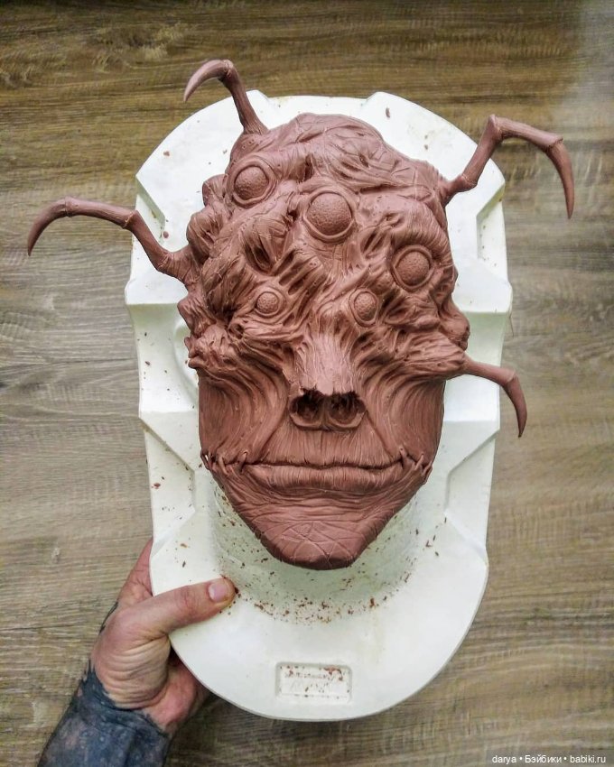 Маски Casey Omar Cross — Авторская скульптура и статуэтки: гипс (фото 6)