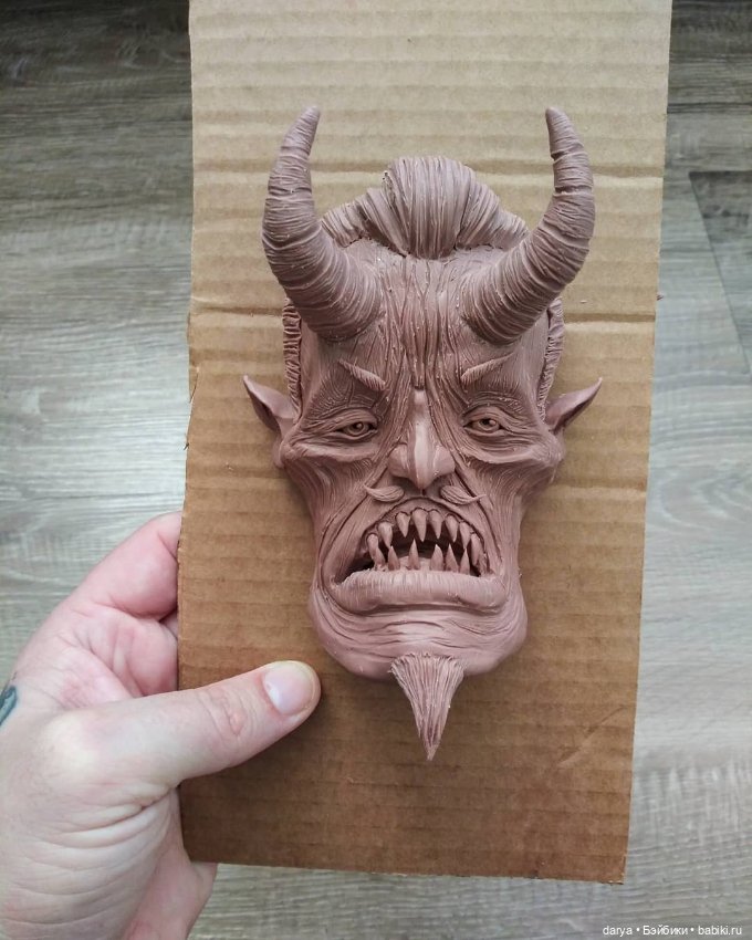 Маски Casey Omar Cross — Авторская скульптура и статуэтки: гипс (фото 4)