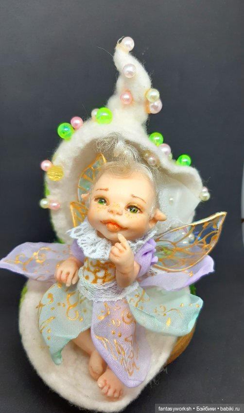 Авторская мини-малышка "Маленькая принцесса леса"