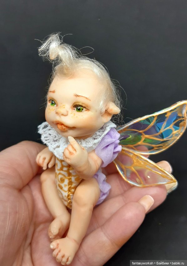 Авторская мини-малышка "Маленькая принцесса леса"