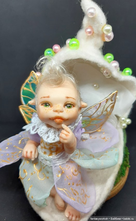 Авторская мини-малышка "Маленькая принцесса леса"